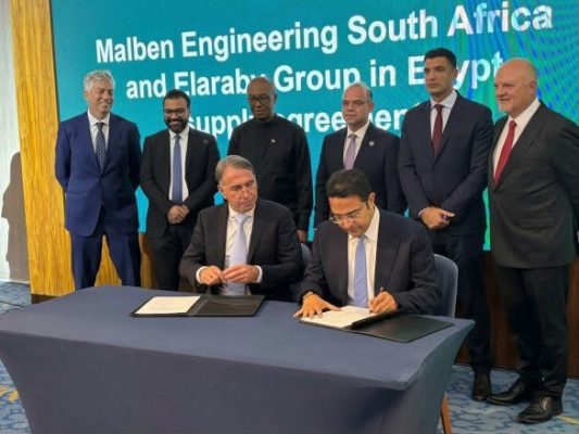 مجموعة العربي و«Malben Engineering» الجنوب إفريقية توقعان اتفاقية لتصنيع مكونات السيارات في إفريقيا